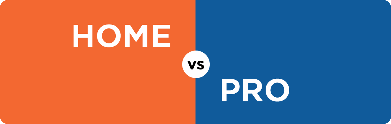 Отличия бытовой пены от профессиональной