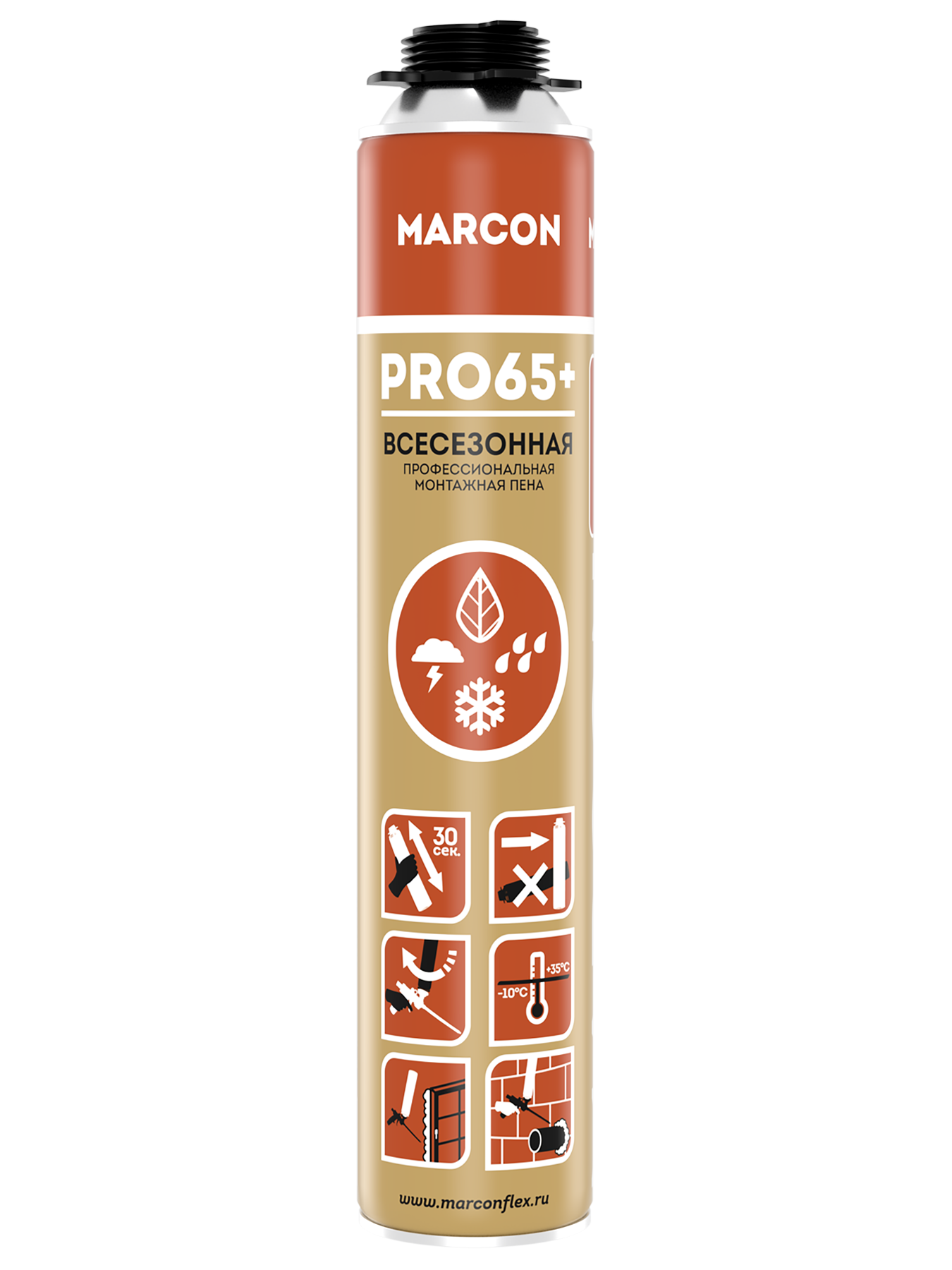 Монтажная пена MARCON PRO 65+