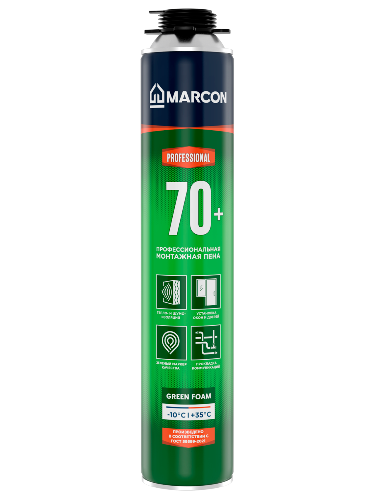 Монтажная пена MARCON GREEN FOAM 70+